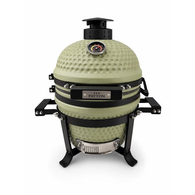 Kamado Patton en céramique Ø 34 cm Vert