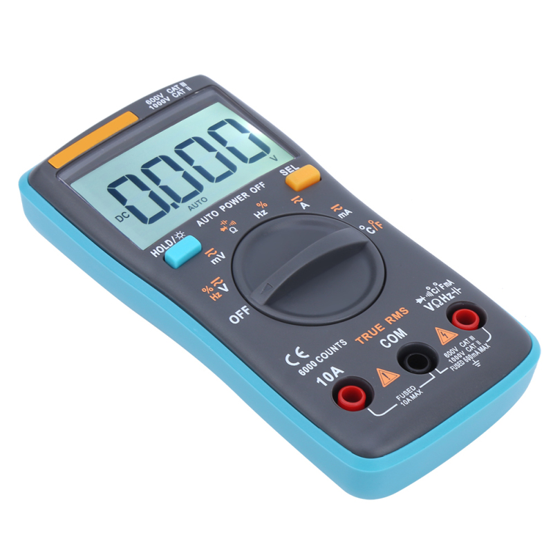 Multimètre ZT,Multimètre numérique ZT102, voltmètre AC/DC 6000 points — free download
