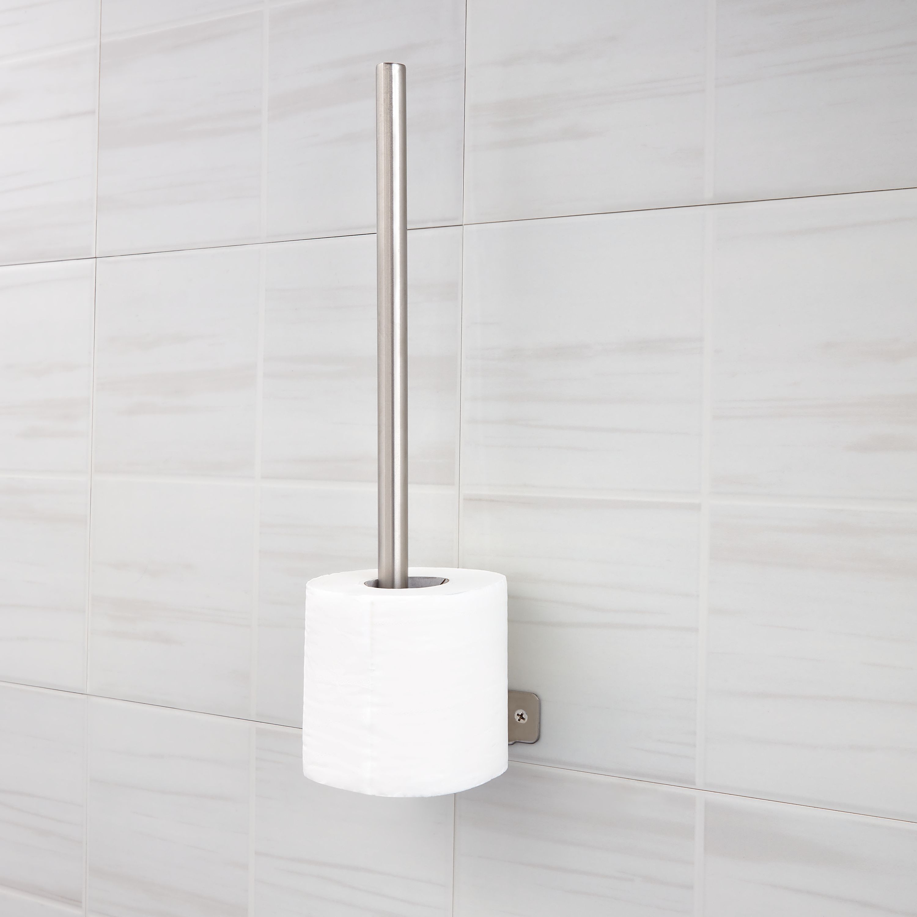 Portarrollos MIA - Portarrollos 2 a 3 rollos - Acero inoxidable - Cromado - 4