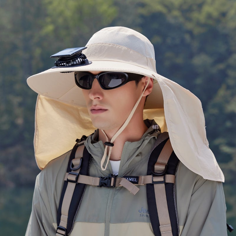 EOZY Chapeau de Soleil Homme Bob Chapeau de Pêche Randonnée Camping