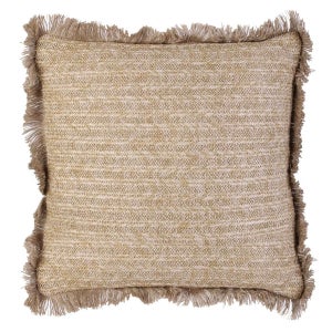 Soleil D'Ocre Galette De Chaise Gobelin Rouge 40x40x3 Cm - Coussin Assise Confortable Avec Attaches