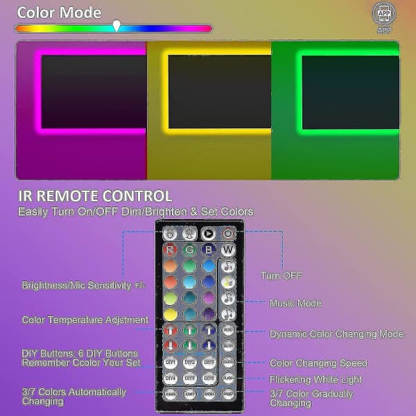 Bande lumineuse LED Bluetooth RGB de 15 m | Leroy Merlin