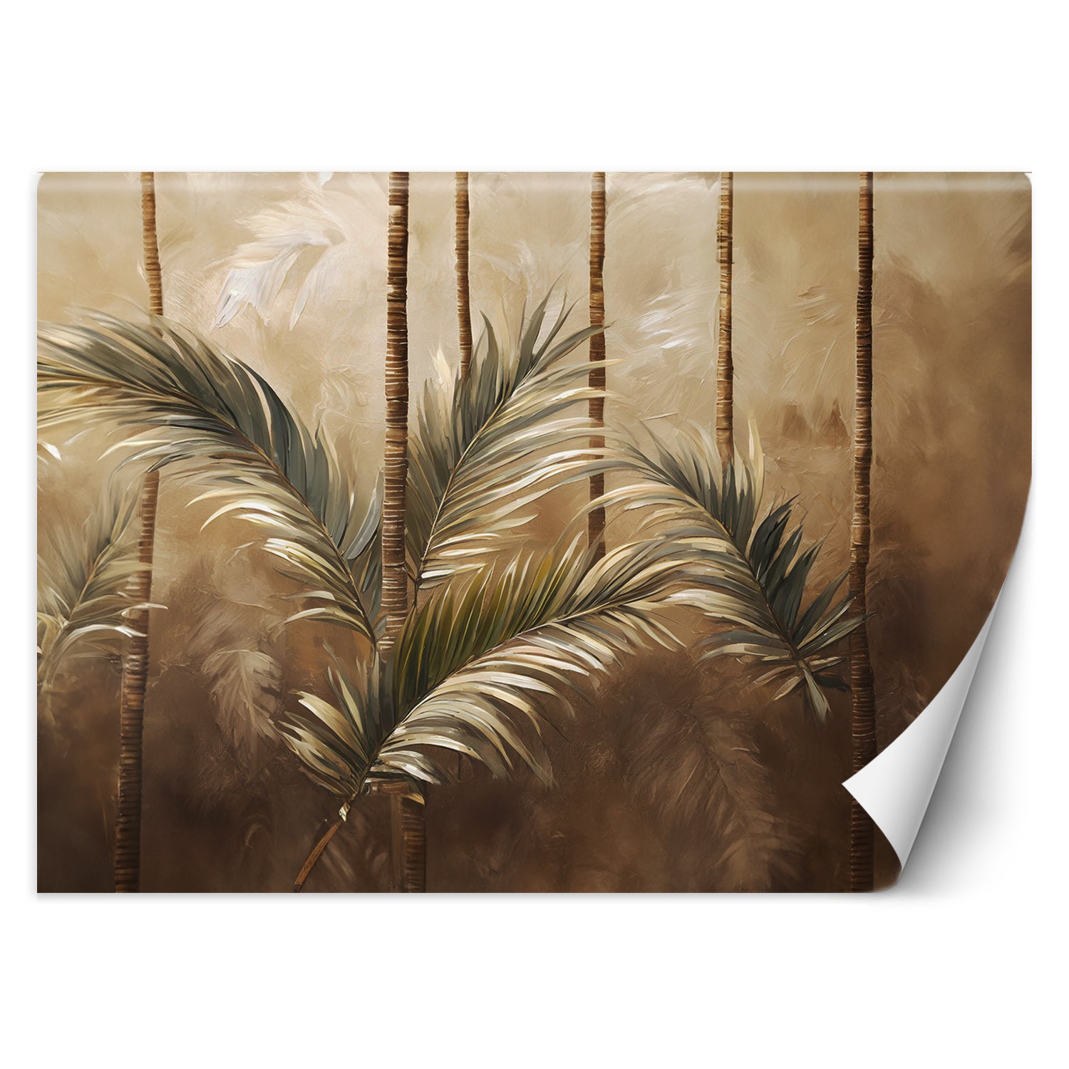 Fototapeta, Palmy Boho Natura 300x210