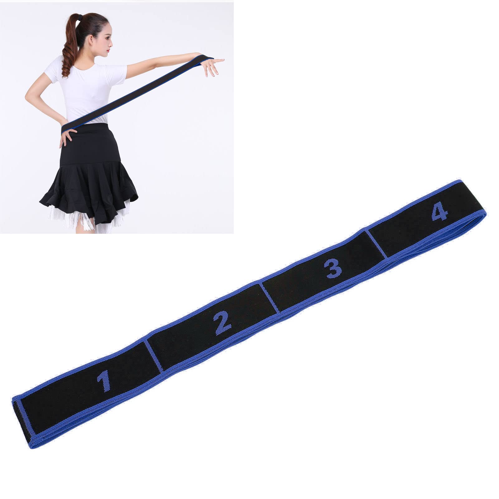 Superband Xheavy Dittmann - Fascia Elastica Per Allenamento (Blu, Livello 5 - 56 Kg) - Potenziamento Muscolare