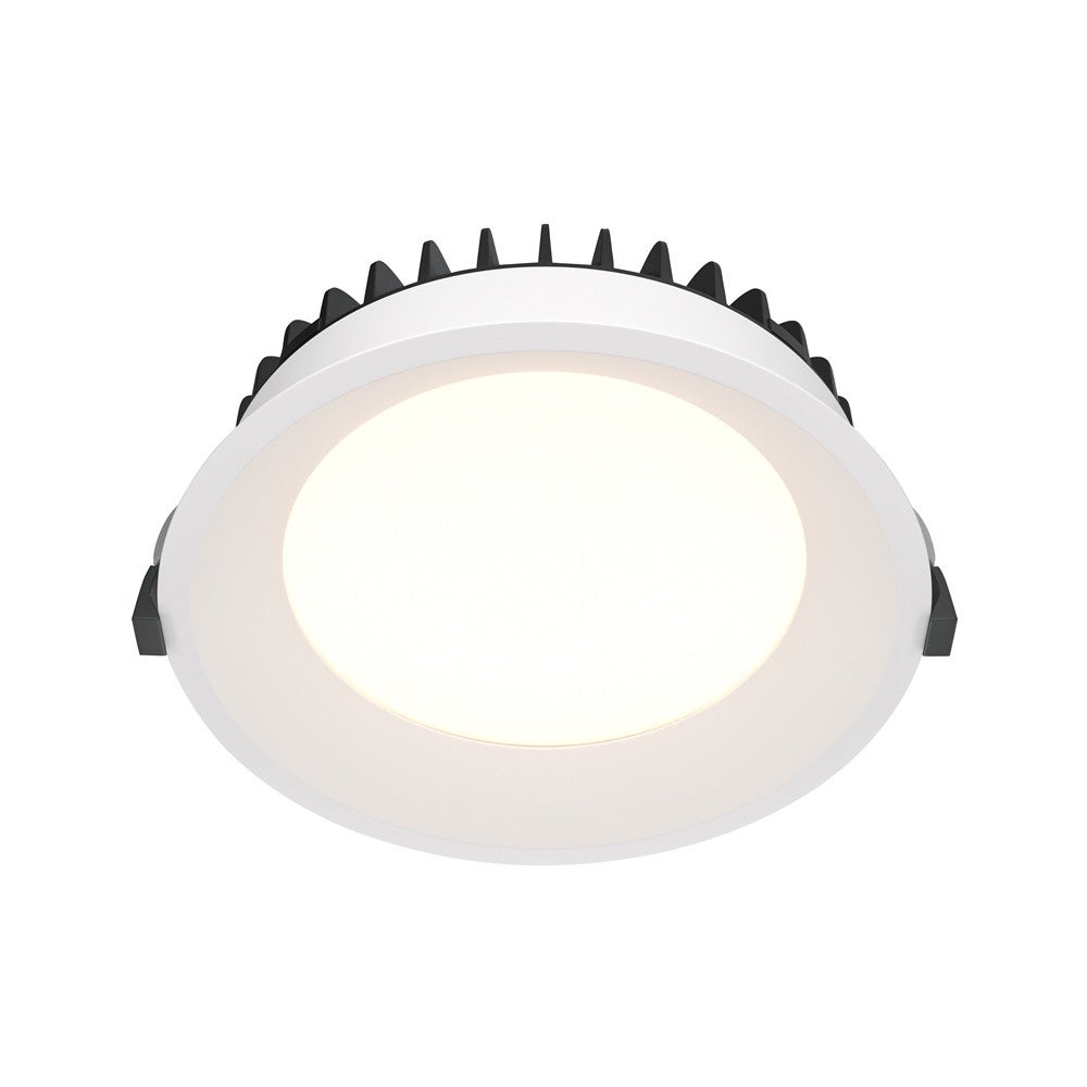 Oprawa stropowa sufitowa wpuszczana Okno biała LED 24W 4000K 1800lm wym: 6 x 17,5 x 17,5 cm okrągła Maytoni
