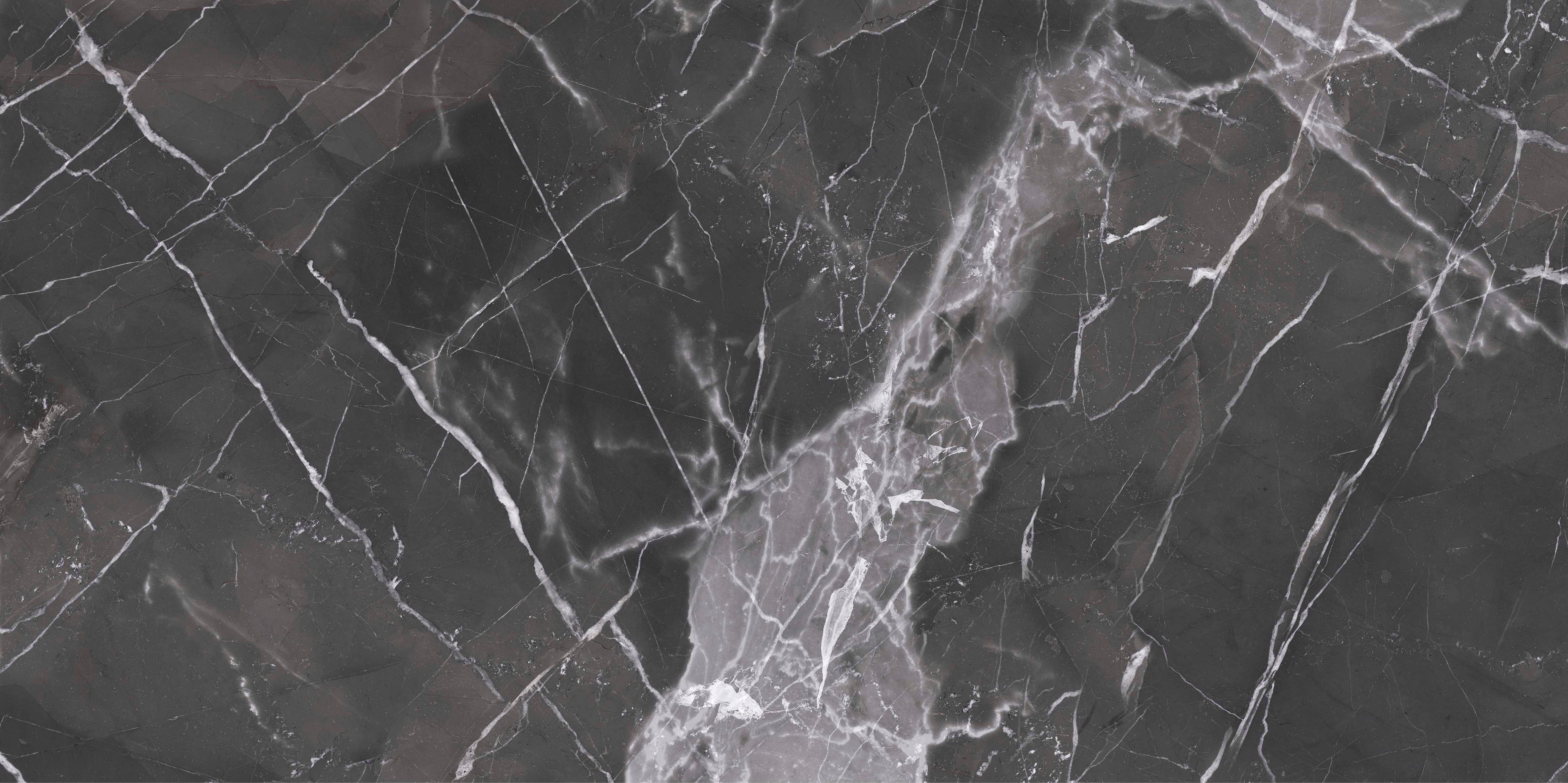 Carrelage sol/mur effet marbre gris foncé BLACK CALACATTA l.120 x L.60 cm MAJORCA TIFFANY - 3