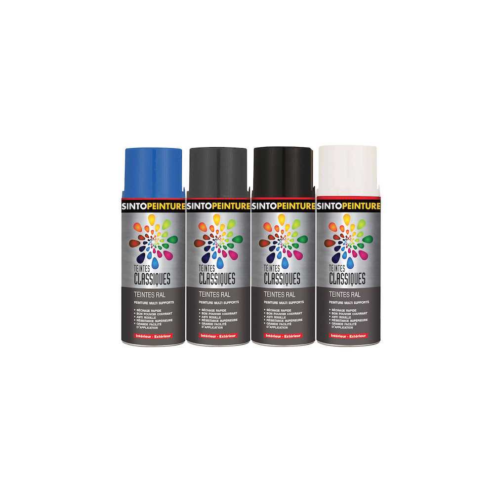 Spray peinture Ambro-Sol ral 8017 brun chocolat 400ml - Peinture sur La