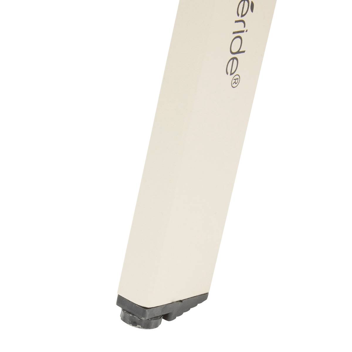 Table d'appoint d'extérieur rond en Acier Beige - 5