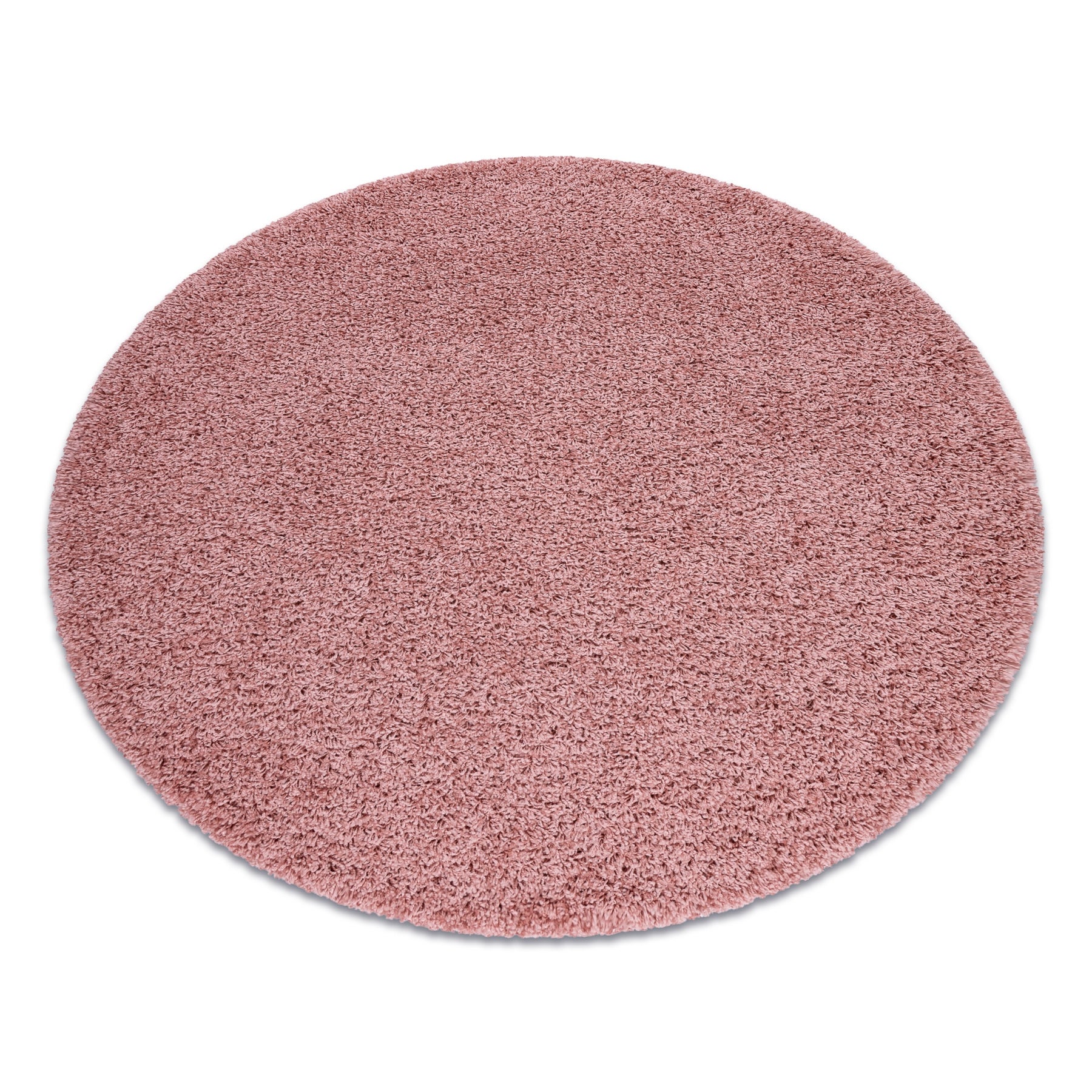 Dywan SOFFI koło shaggy 5cm różowy koło 160 cm