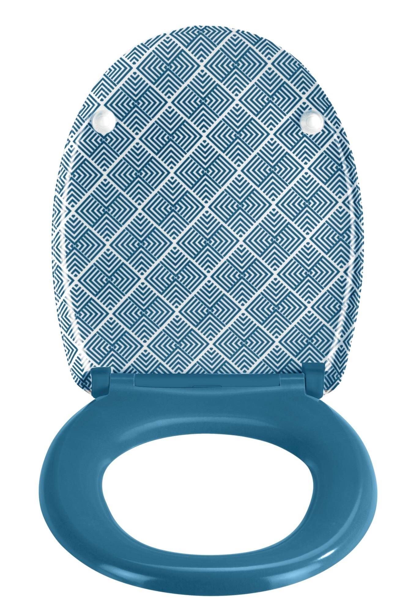 Siège de toilette ATACAMA avec fonction Easy Close, Duroplast, WENKO, WENKO - 3