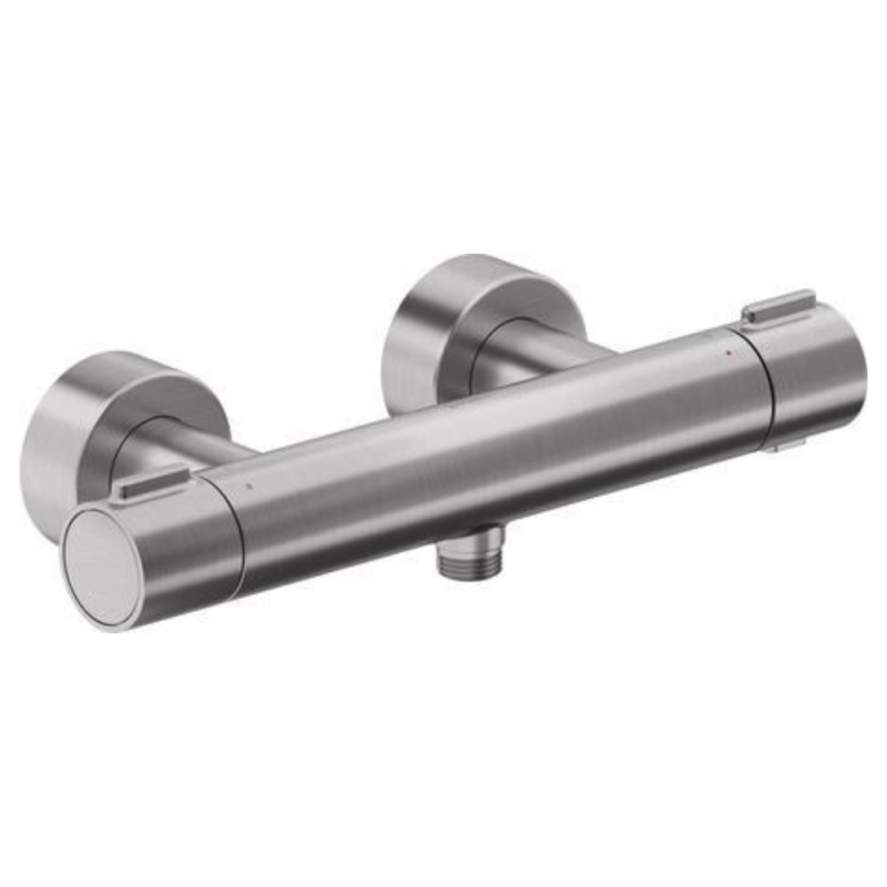 Duravit thermostatic mixer, surface-mounted shower thermostat, round, 1 consumer, TH4220000070