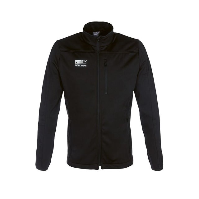 Veste de travail softshell déperlante coupe-vent Puma Work Wear Noir 4XL