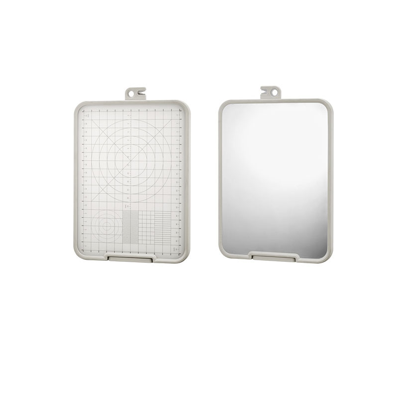 Tabla de cortar de doble cara de acero inoxidable, de gran tamaño, fabricada en pp de paja de trigo. apta para lavavajillas (blanca).