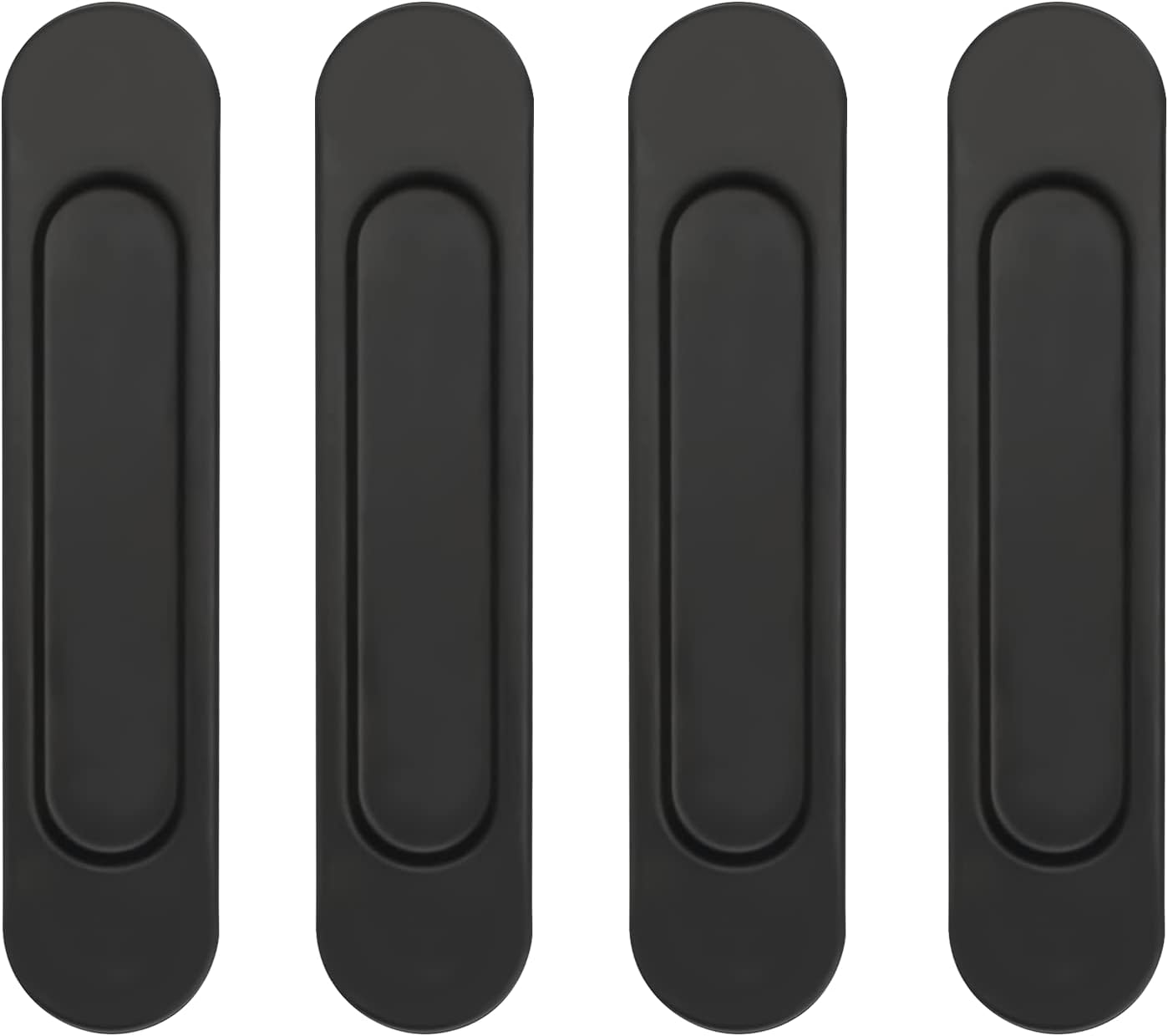 MOROBOR Lot De 2 Poignées De Porte Coulissante Rectangulaires Auto Adhésives W Mf002183 Eu