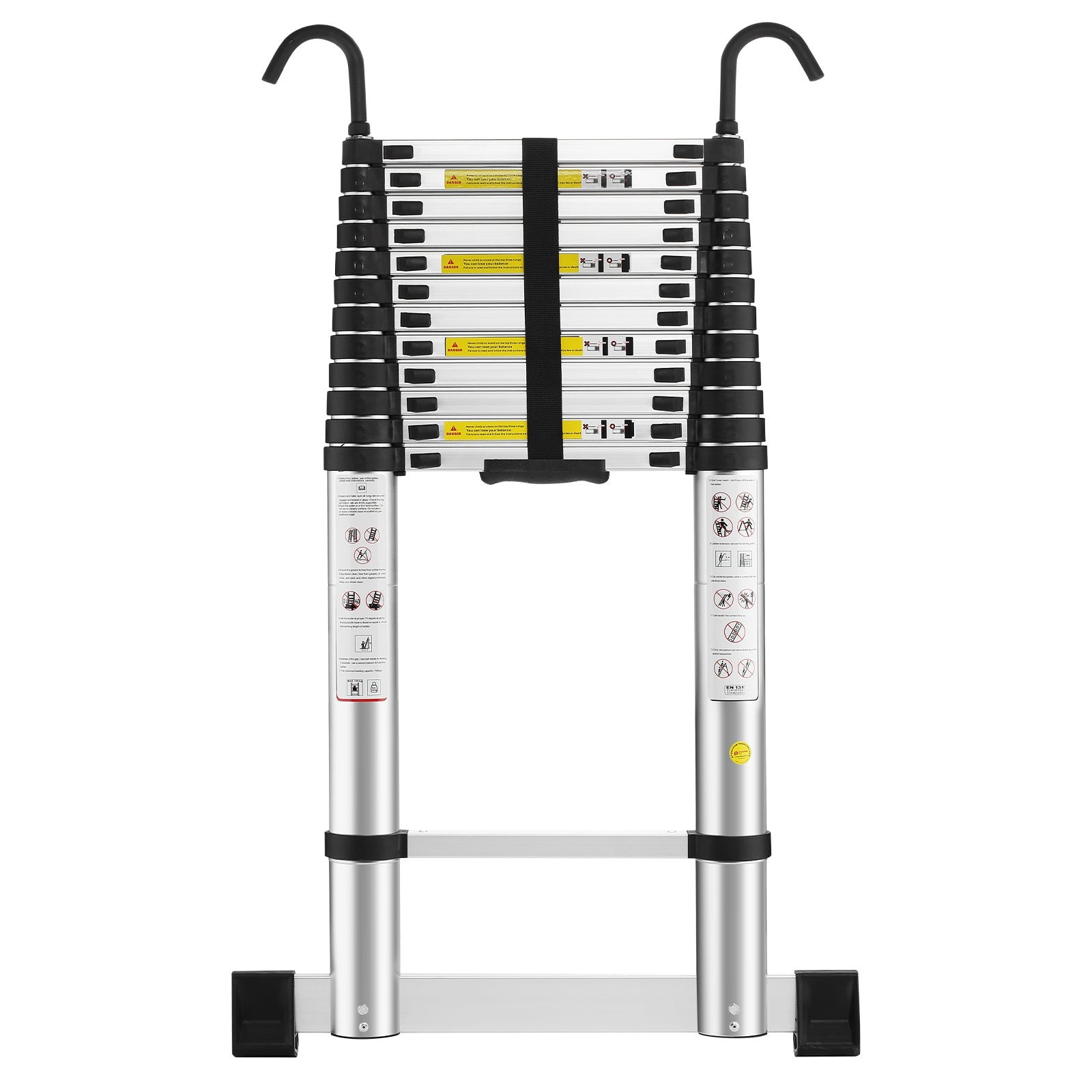 DEWINNER Échelle Télescopique 5M en Aluminium Bricolage Pliable,Charge Maximale 150kg - 2