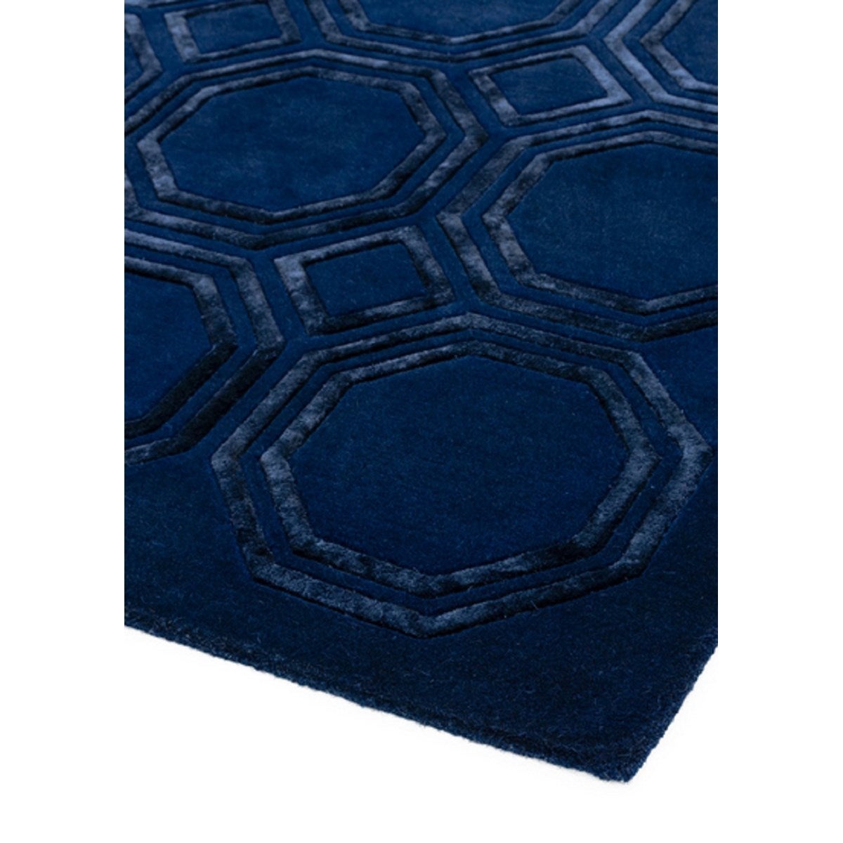 Tapis de salon moderne tissé main NAVEL 160x230 cm - 3