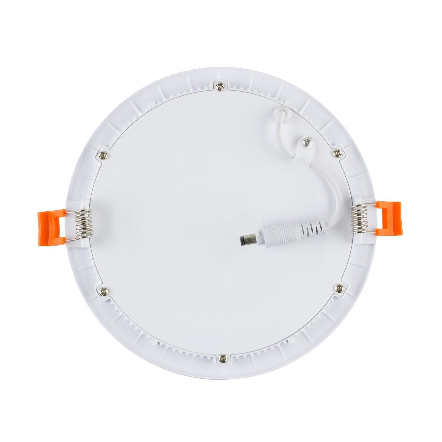 Placa LED 20W Circular SuperSlim Corte Ø205 mm, 5000K Branco frio ...