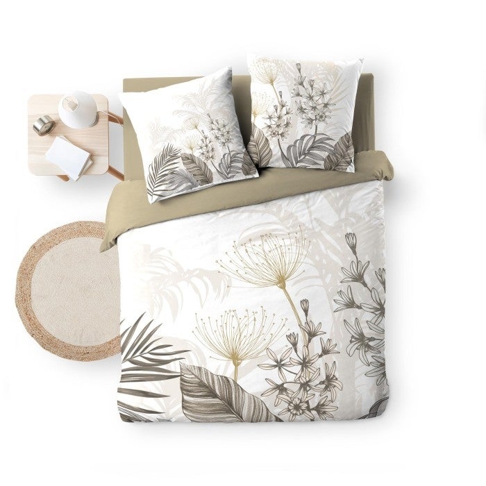 Housse de couette 260 x 240 cm coton 42 fils + 2 taies Bastille - 3