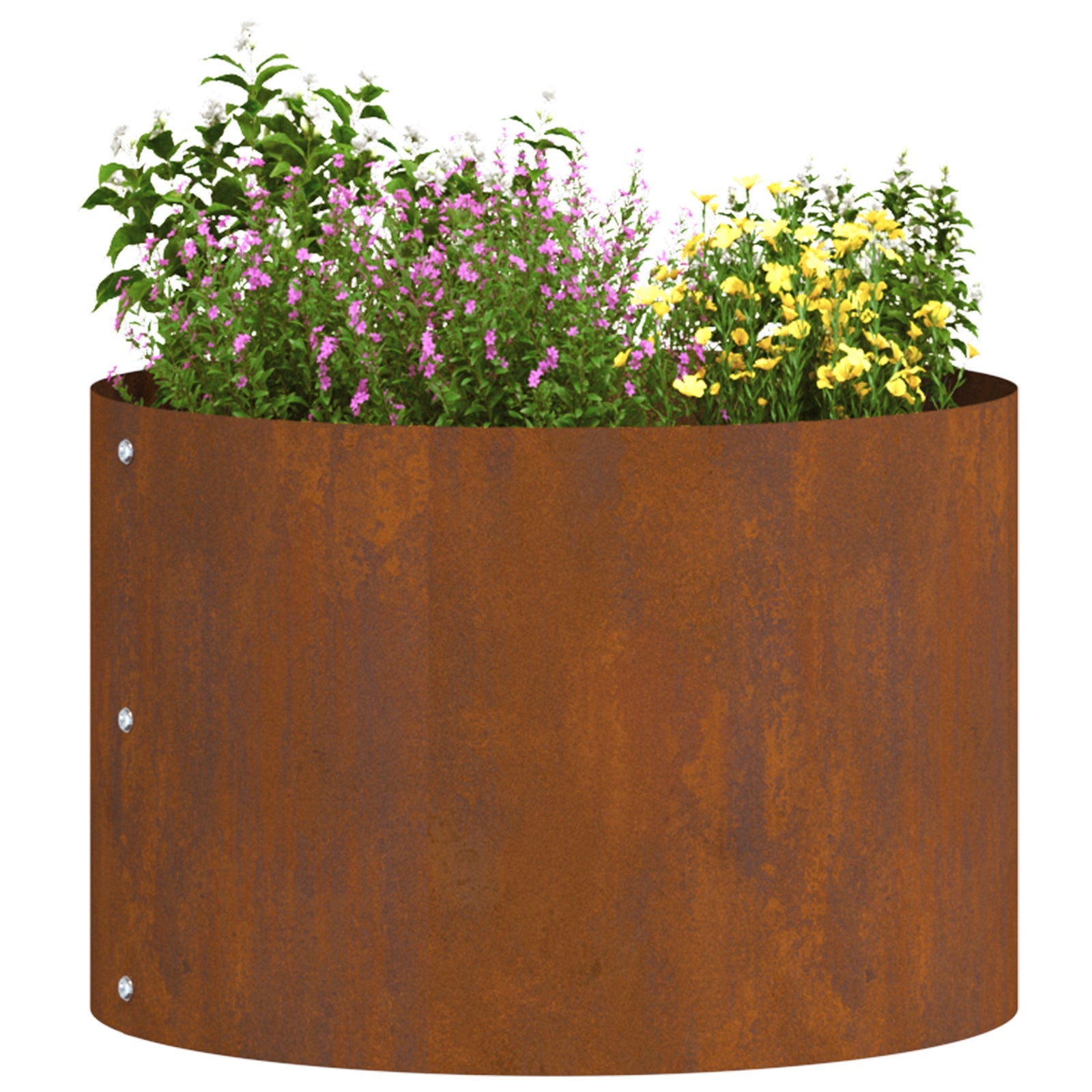Vaso A Campana Blim Per Fiori, Marrone Scuro, Diametro 30 Cm, In Plastica Riciclabile, Per Balcone E Giardino - 2