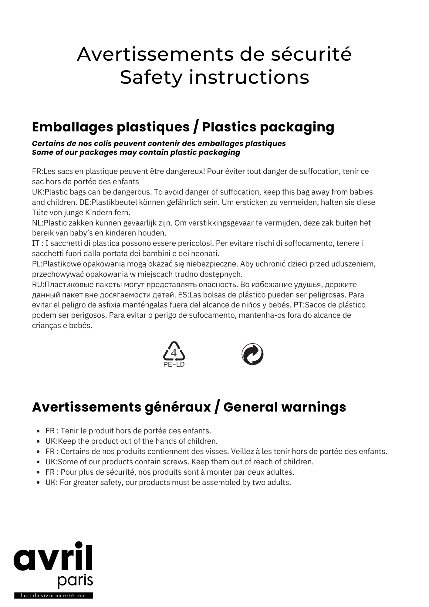 Salon de jardin 4 places en textilène et acier - Gris et Noir - ANNECY - IMS Garden - 9