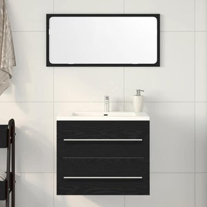 Mobile Da Bagno Sospeso Con Cesto Portabiancheria Incluso – Lomadox NEWPORT-56 – Design Moderno Con Frontale Scanalato – Ideale Per Bagni Piccoli – Larghezza 40 Cm - copertina