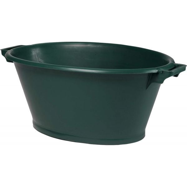 Bassine à linge pleine ovale avec poignées Eda - 70 litres