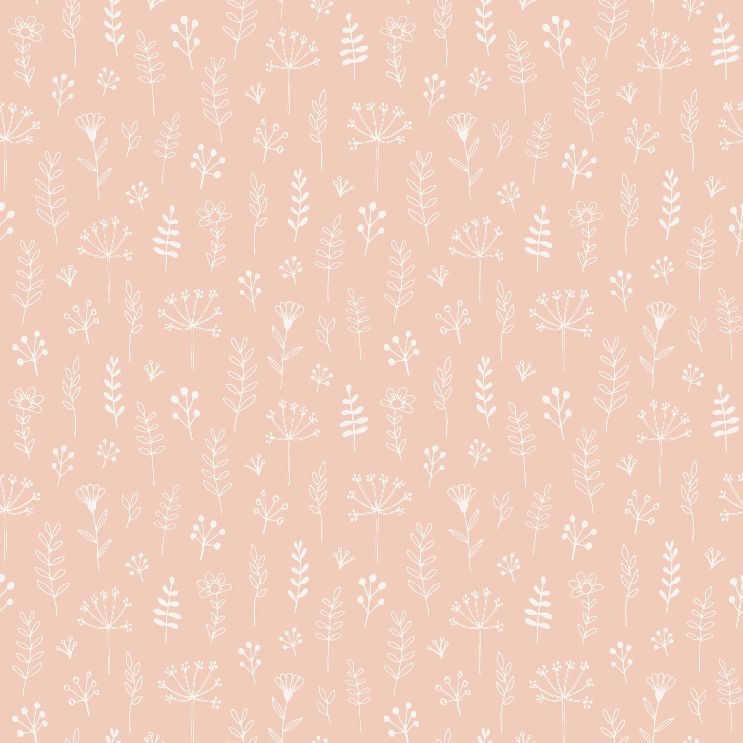 Papier peint fleurs rose clair - 53 cm x 10.05 m - ESTAhome - 3