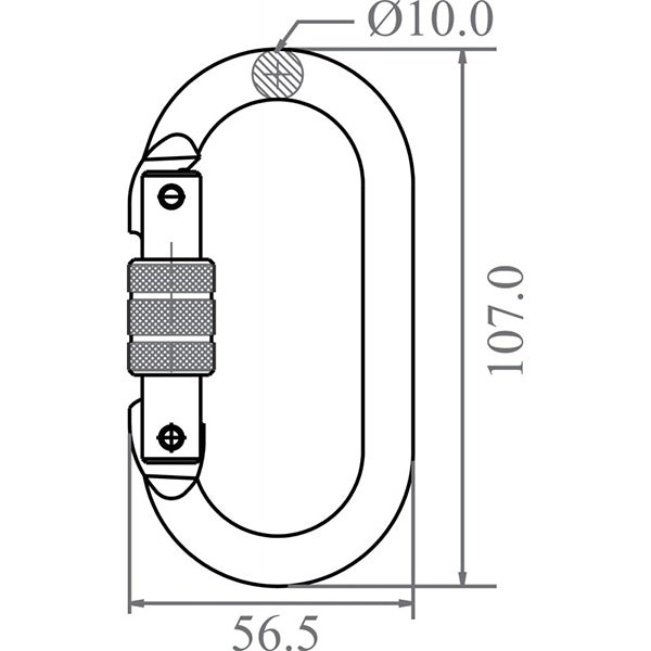 Longe en corde toronnée à réglage progressif avec tendeur - 4 m - FA4090440 - 3