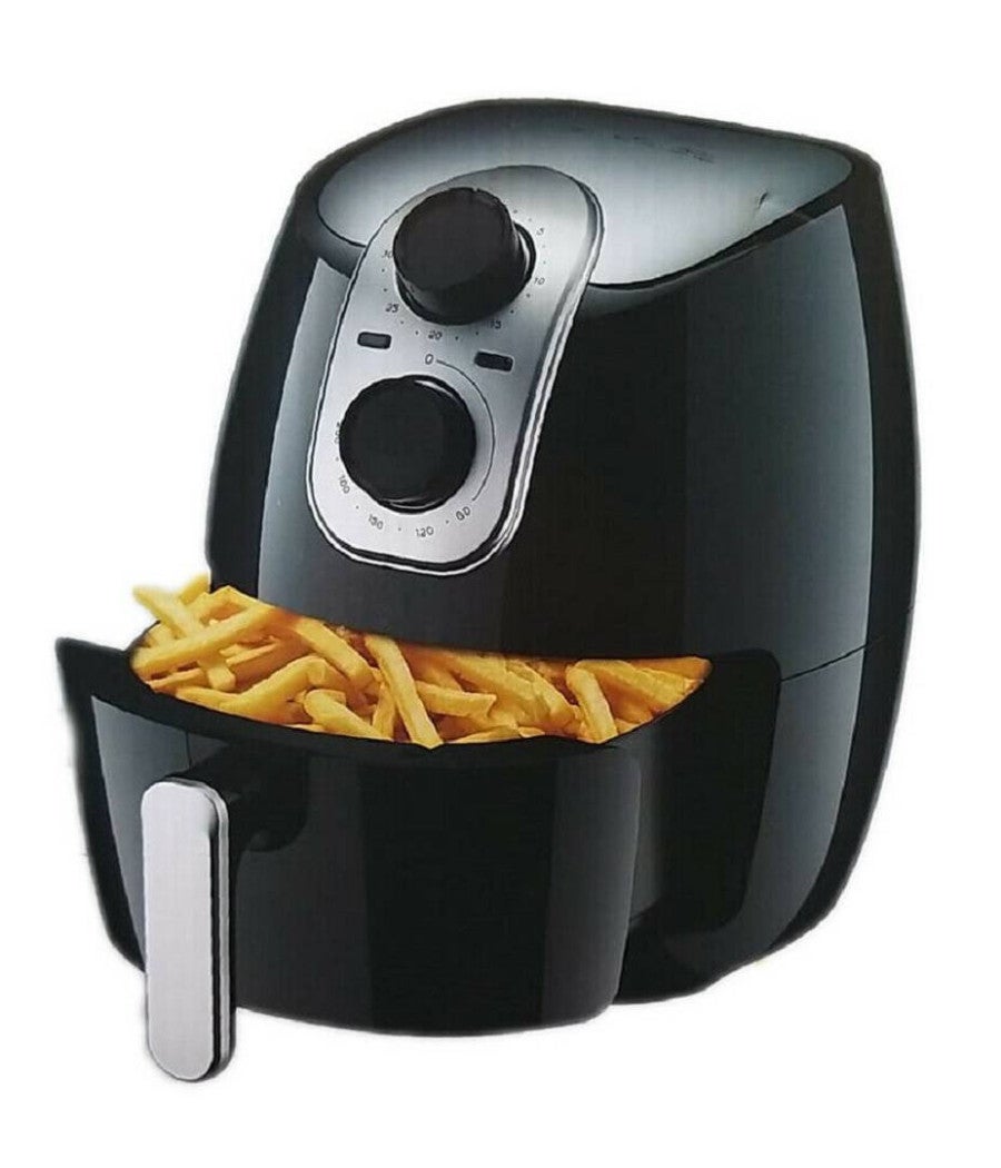 Trade Shop - Friggitrice Aria Calda Elettrica Senza Olio Cottura Sana Grill 4lt 1500 Watt - - 5