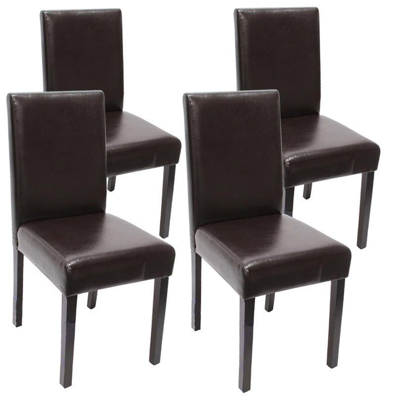 Conjunto de 4 cadeiras de sala de jantar Cadeira de cozinha Littau ...