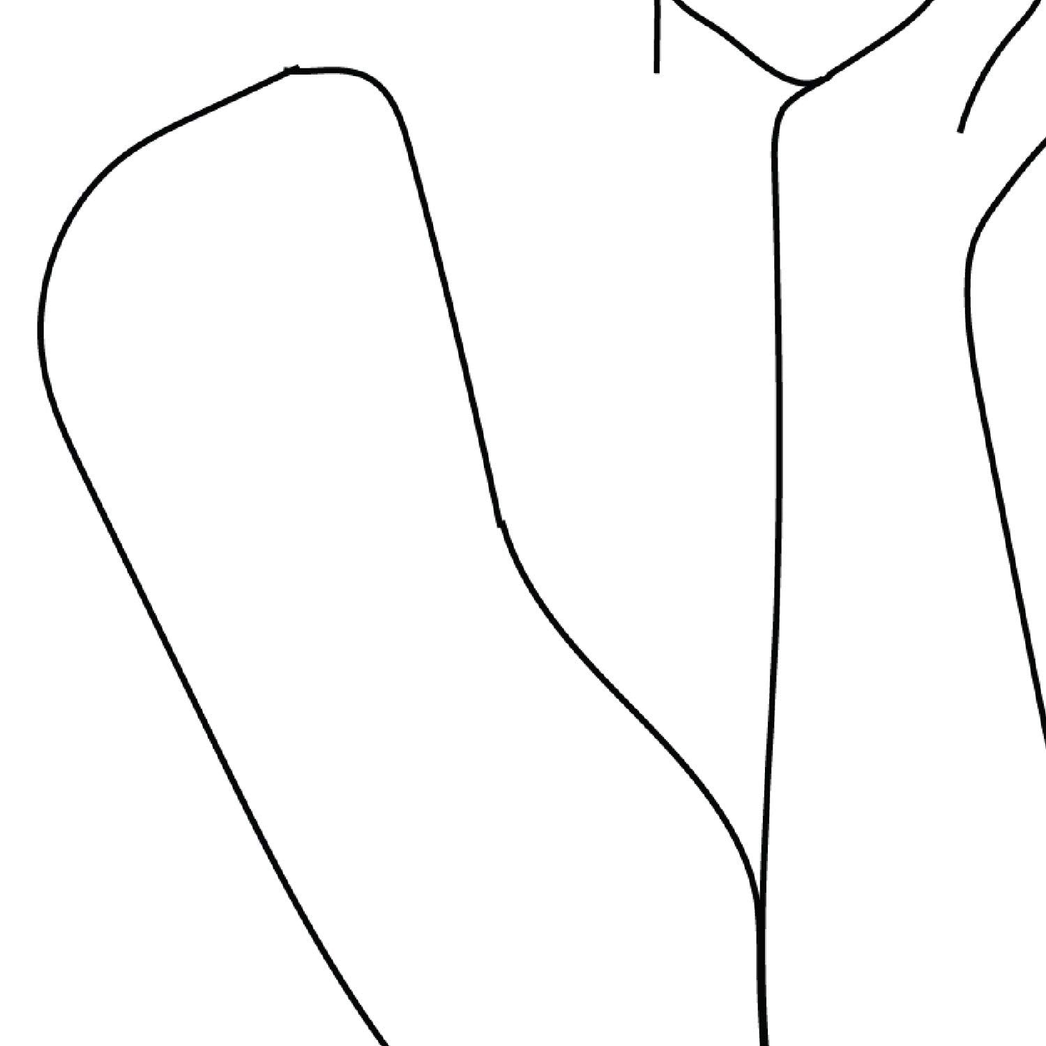 Set de 4 laminas de dibujos y bocetos a una linea. mujeres. poster nordico de rostros, desnudos, cuerpos al natural. sin marco - a3