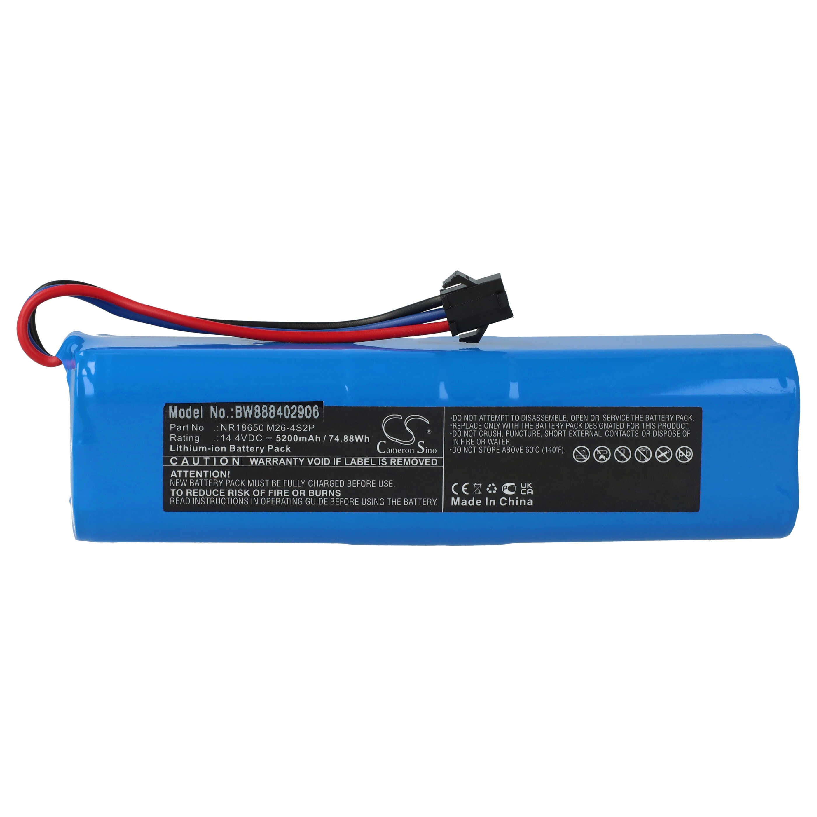 Vhbw Batterie 2200 MAh 3.7V Li-ion Pour Honeywell 8800 Scanner Code Barre POS – Remplacement Haute Autonomie