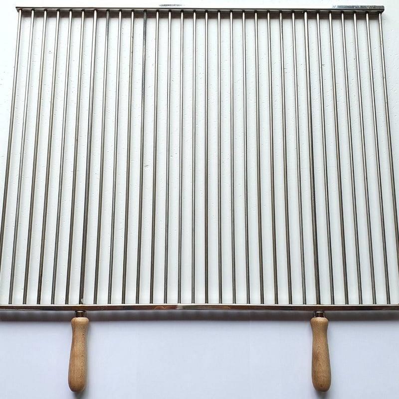 Grill ze stali nierdzewnej - 65 x D 53,3