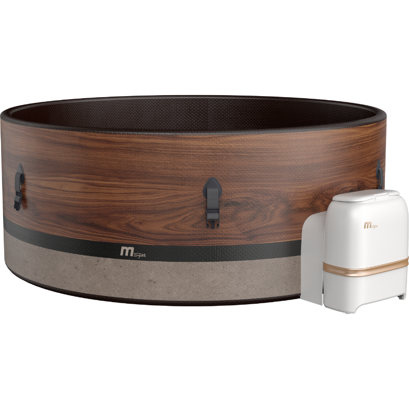 Tempo Style – MSpa DUET F-DU062W Półsztywne jacuzzi naziemne | Wymiary: 1,73 m x 0,65 m wys.
