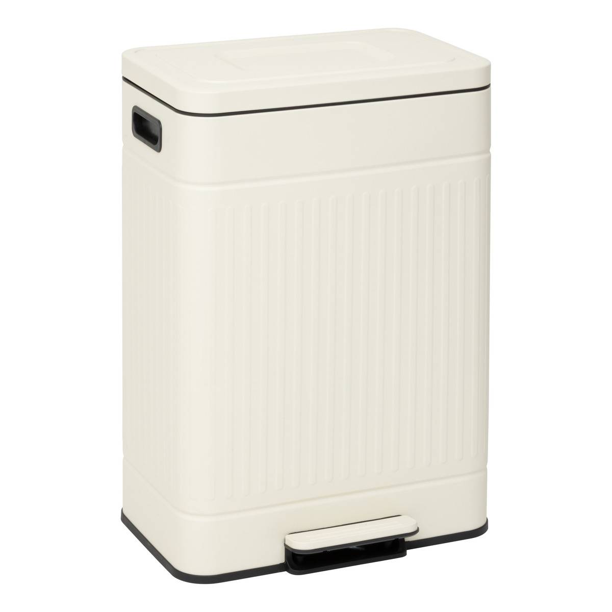5Five Simply Smart Papelera Nova Con Pedal 2X30l 45,5X36,5X67 Cm 5Five Beige , Leroy Merlin