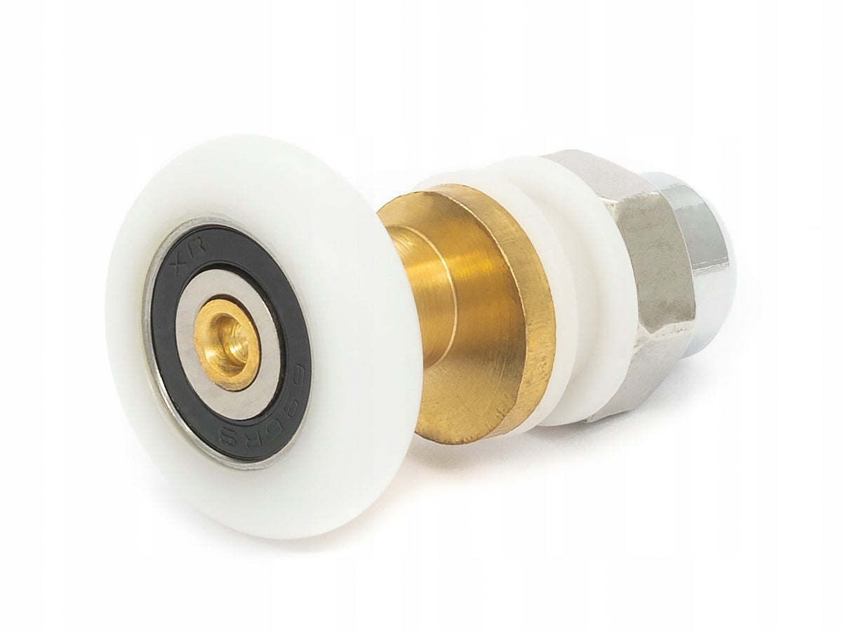 ROLKA ROLKI KÓŁKA DO KABINY PRYSZNICOWEJ MIMOŚRODOWE METALOWE KOMPLET 25MM - 2