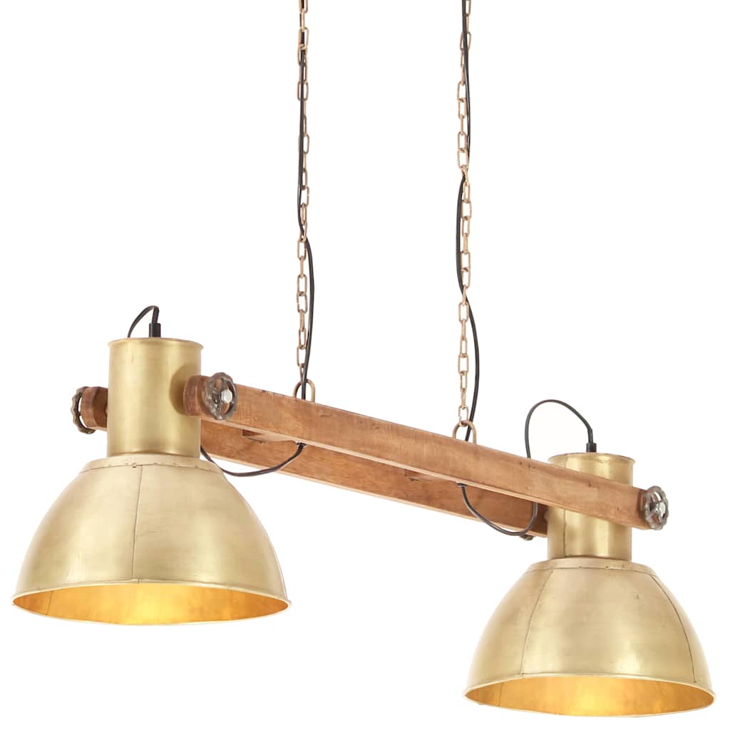 vidaXL Lampe suspendue industrielle 25 W Laiton 109 cm E27 - 5