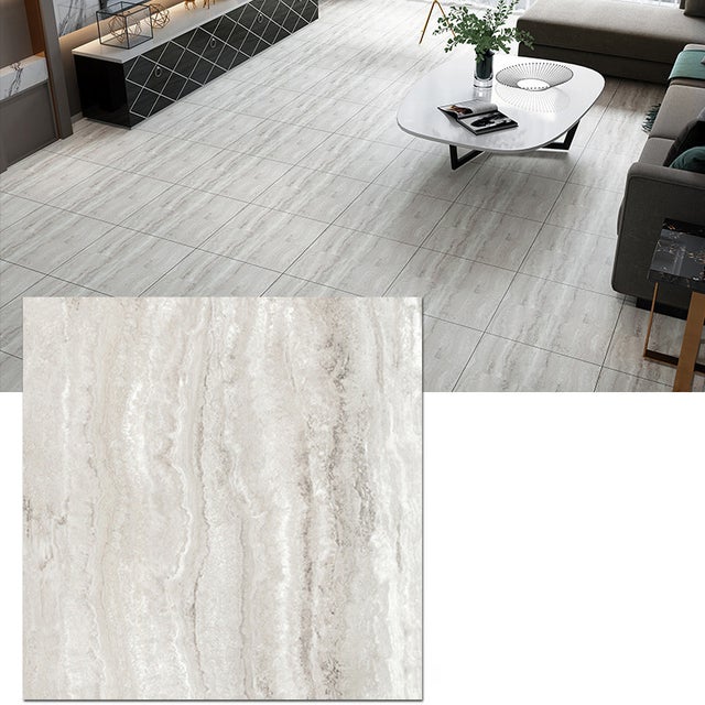 Autocollants de sol auto-adhésifs, autocollants muraux en marbre de Simulation épaissi, antidérapants, résistants à l'usure et imperméables, 10 pièces