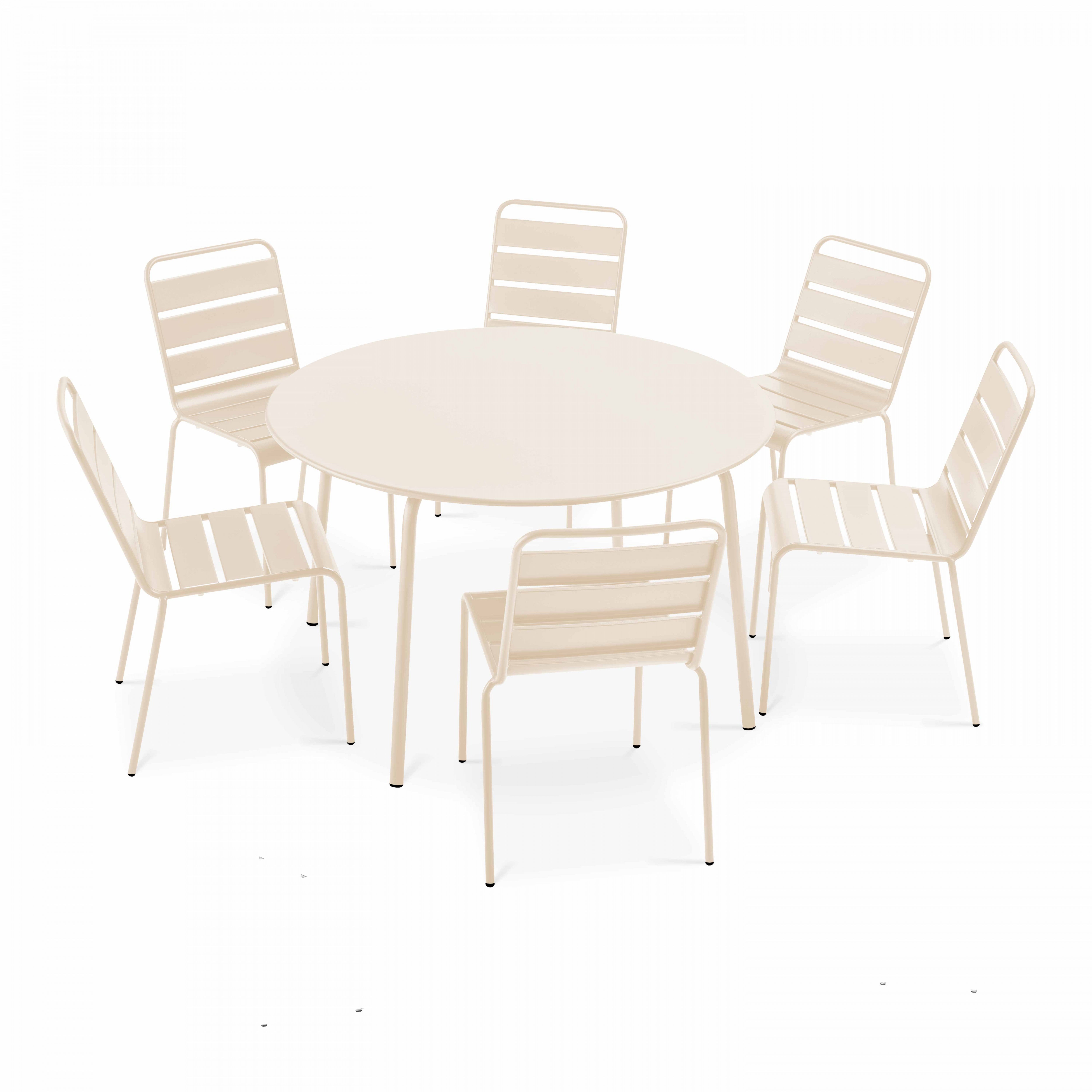Ensemble Table Alpha + 6 Chaises Pop Art | Design Blanc Et Verre | Pour Salle à Manger Moderne