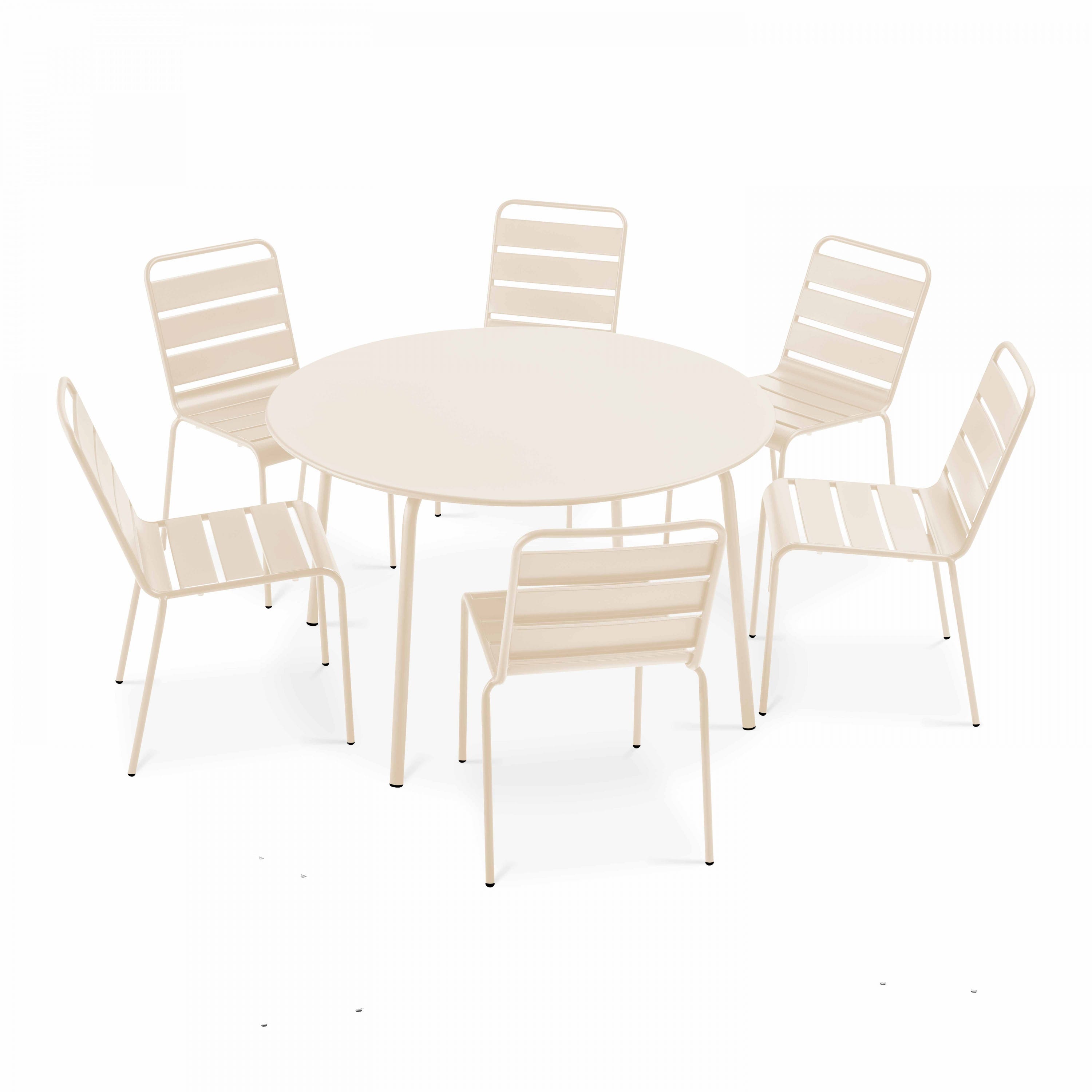 Ensemble Table Alpha + 6 Chaises Pop Art | Design Blanc Et Verre | Pour Salle à Manger Moderne