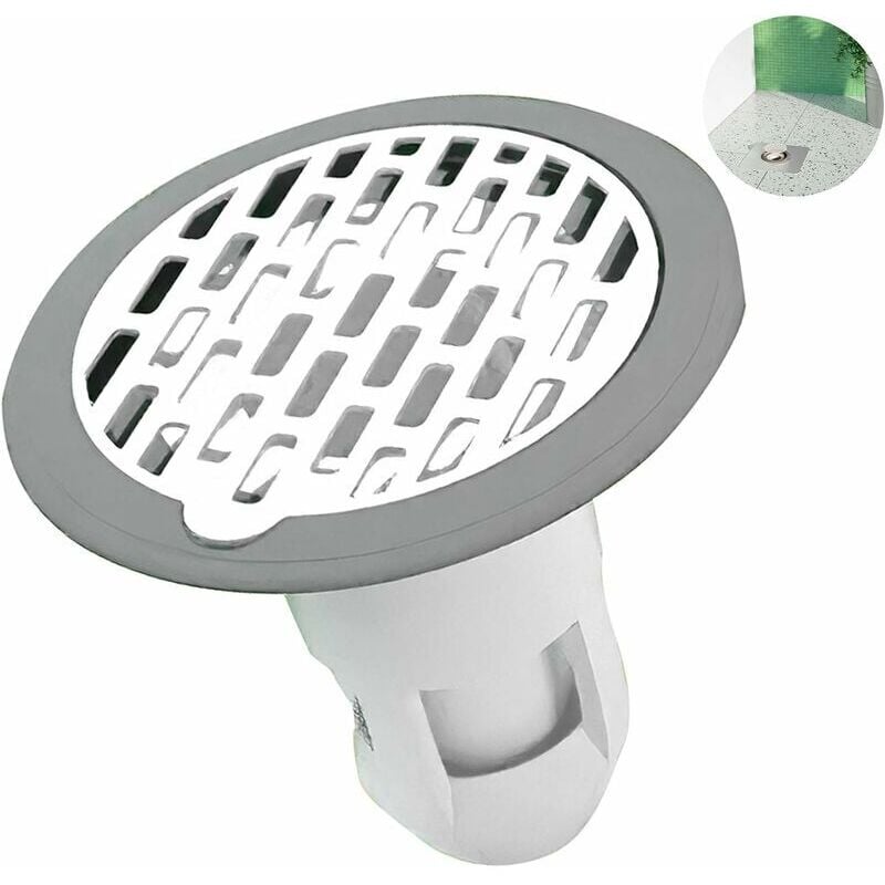 Válvula antirretorno para lavabo de ducha - núcleo de canal - control de olores - válvula antirretorno para tubería de baño - sello de desagüe de piso