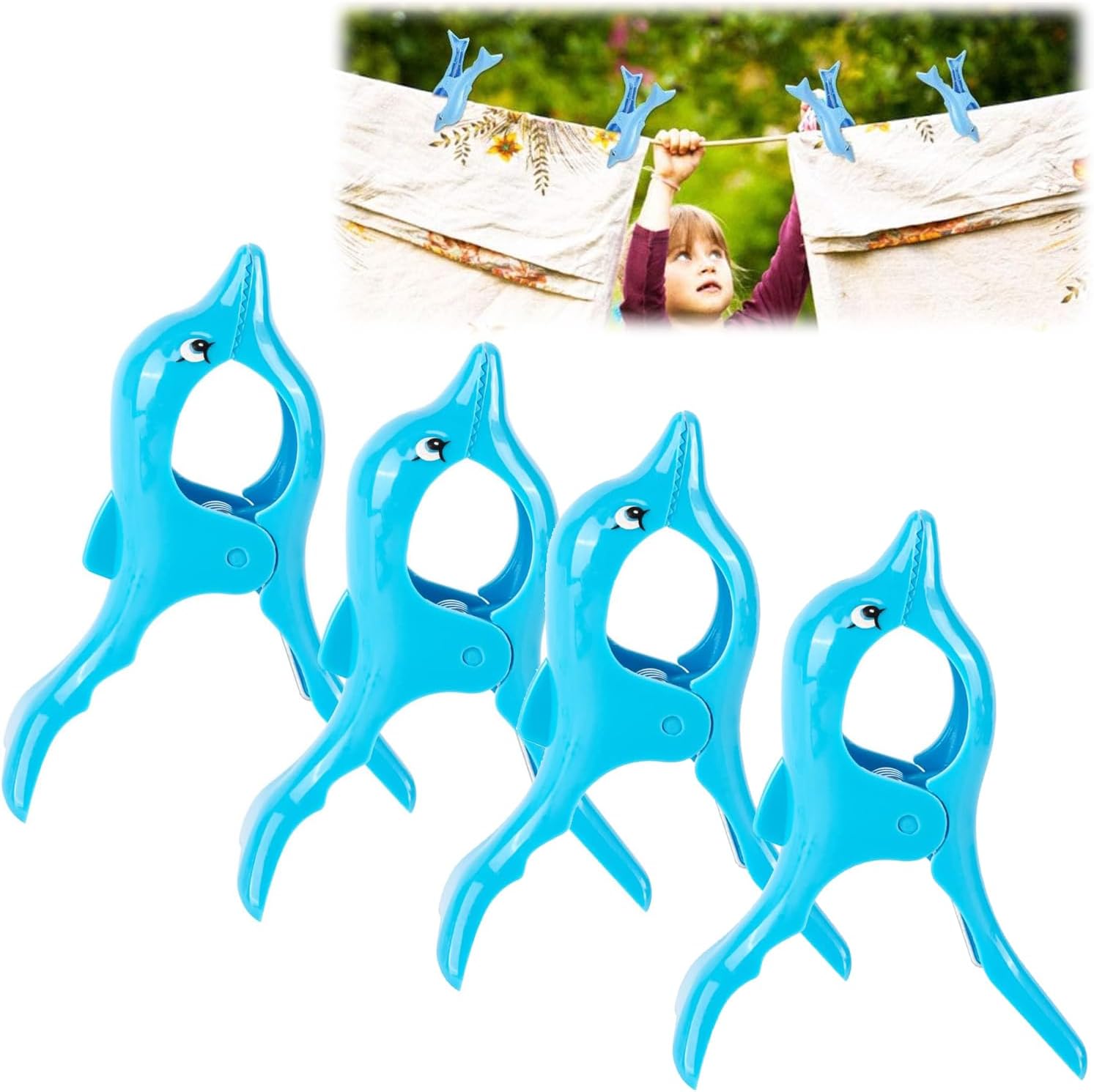 JOYOYO Lot de 4 pinces à cheveux, pinces à cheveux épaisses pour femmes