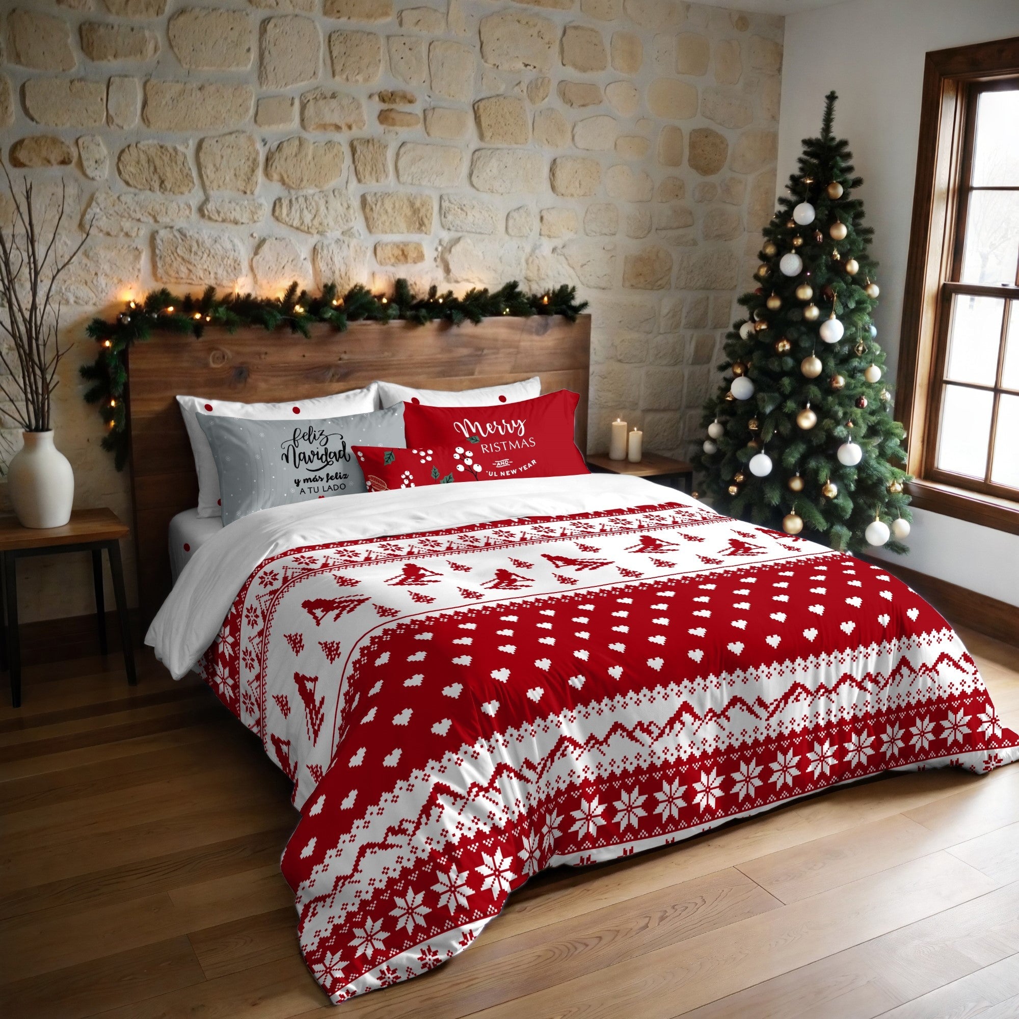 Housse de couette avec boutons-pression Laponia 10 240x220 cm - 2