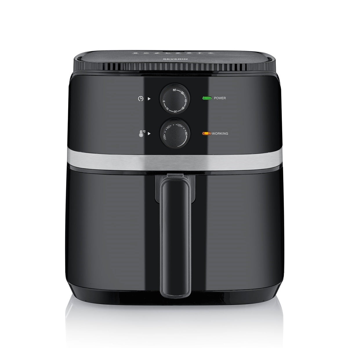 Frytkownica na gorące powietrze Severin FR 2452 pojemność 5L moc 1500W elegancka