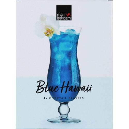 Lot De 6 Verres à Cocktail Hurricane 480 Ml – Verres Long Drink Transparents, Design Élégant Pour Bar Et Soirées
