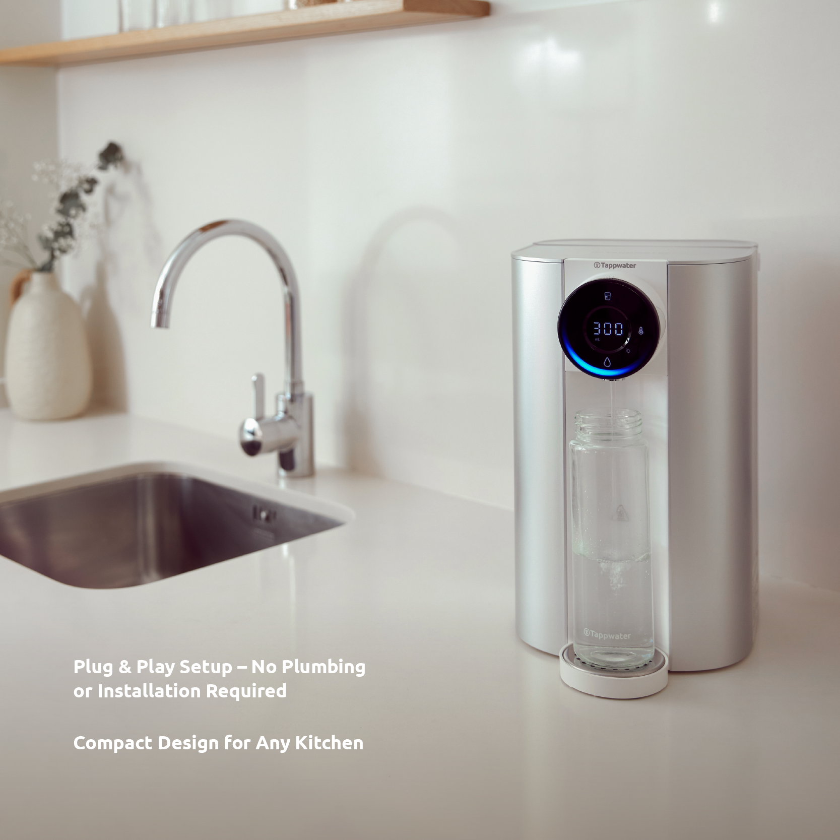 Tappwater Countertop RO SMR™ - Distributore d’acqua con osmosi inversa e rimineralizzazione - 3