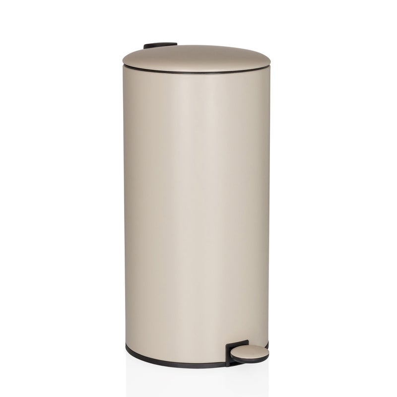 Wiadro na śmieci CLEAN STEP 2 Beżowy hjh OFFICE