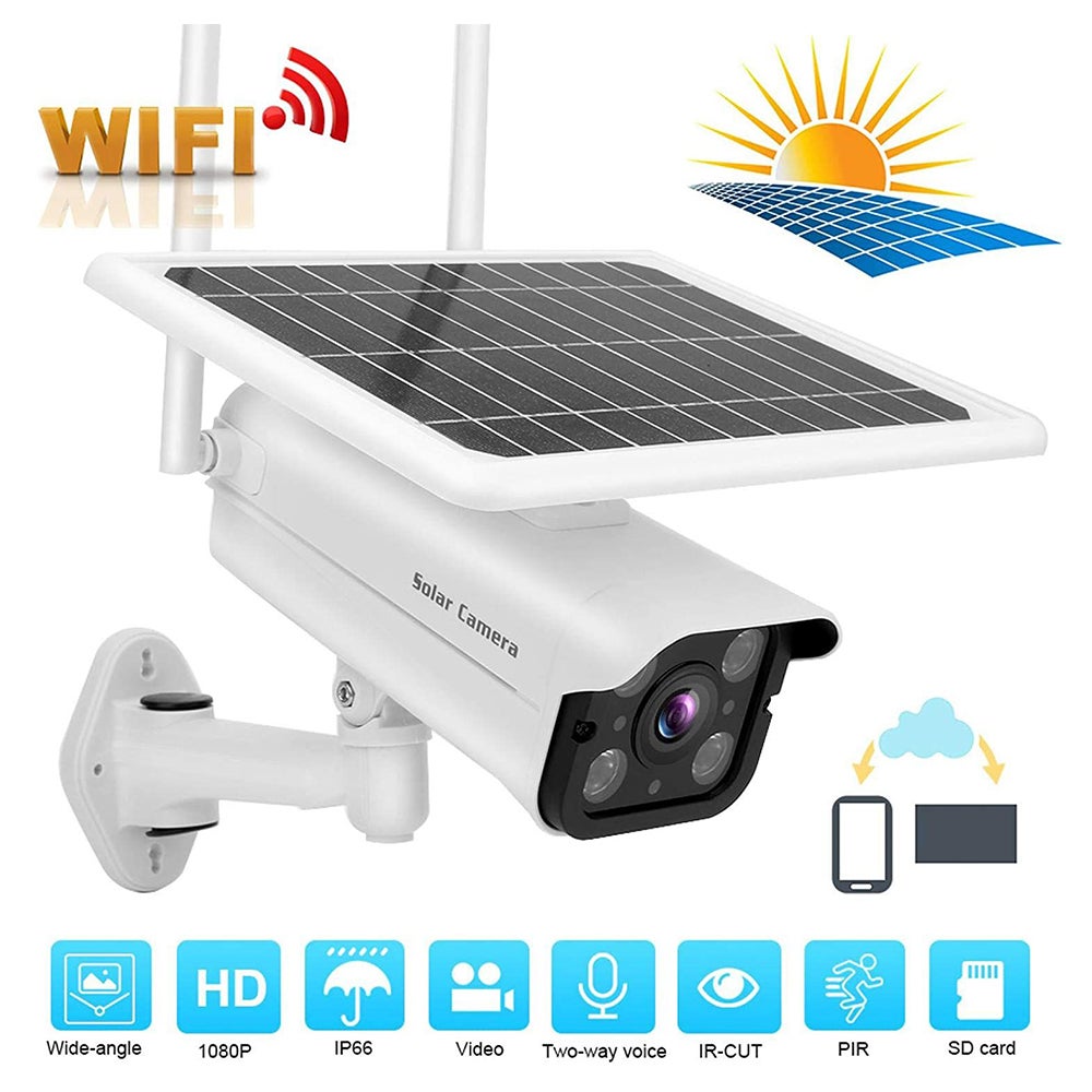 Telecamera Wi-fi Esterno Senza Fili BOIFUN Telecamera Esterna 2K Con Wi-Fi - Sorveglianza 360° Con Pannello Solare E Visione Notturna A Colori Tapo Telecamera - Foto 2