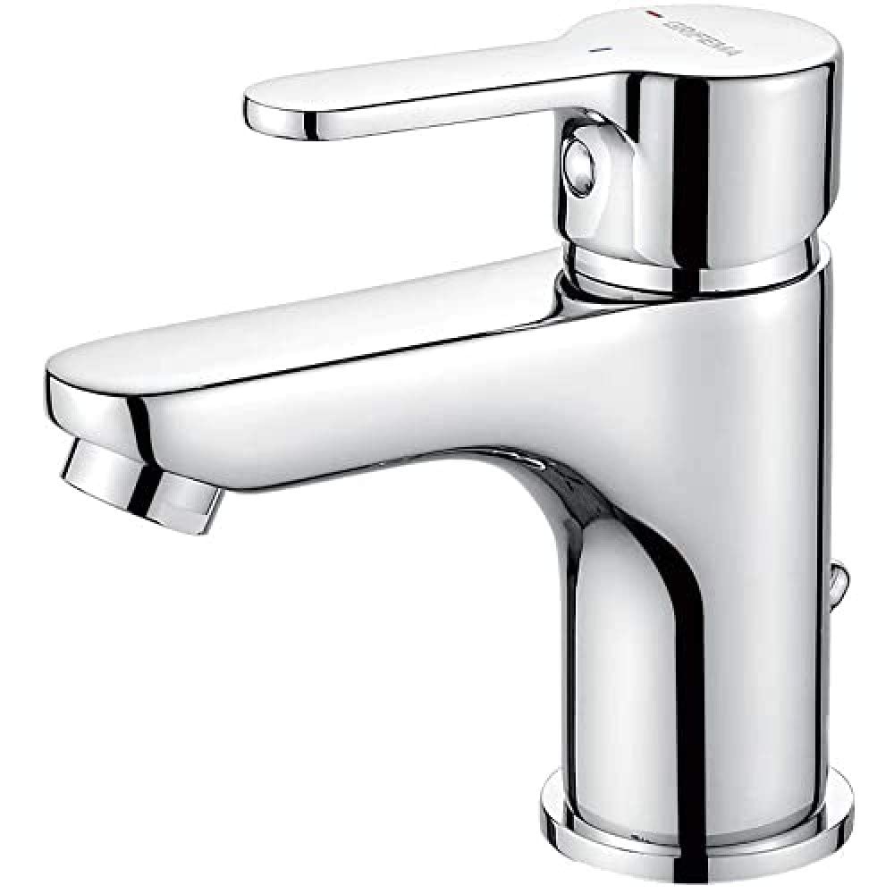 Rubinetto Bagno Lavabo Alto Rubinetto Lavabo Bagno A Cascata In Ottone - Miscelatore Monocomando, Cromato, Risparmio Idrico Rubinetto Lavandino Bagno - Foto 3