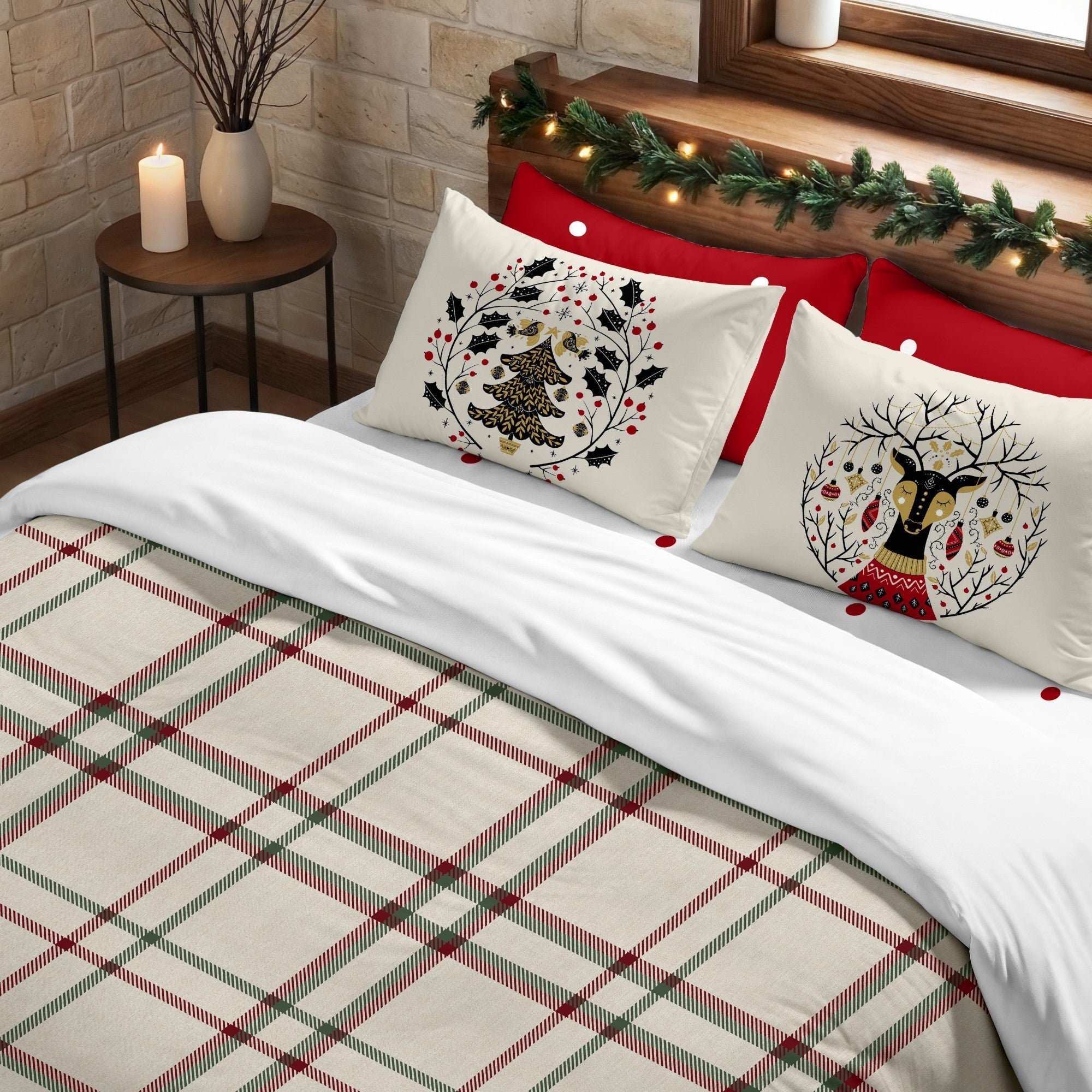 Housse de couette avec boutons-pression multicolor 240x220 cm - 2